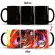 New 1pcs 350 ml deemon Slayer Kimetsu no Yaiba Heat Temperature Sensitive Mug Color Changing Cartoon Anime Coffee Mug Cups