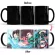 New 1pcs 350 ml deemon Slayer Kimetsu no Yaiba Heat Temperature Sensitive Mug Color Changing Cartoon Anime Coffee Mug Cups
