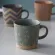 Nordic Ceramic Retro Coffee Mug Creative Office Tea Cup Coarse Pottery Handmade Breakfast Milk Mug Couple Drinkware