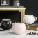 Coffee Mug Printing With Gold 530ml Women Men Marble Ceramic Coffee Mug Milk Drink Cup Novelty Black White Pink Mj1125