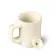 Coffee Mug Pipe for Women and Men Ceramic Coffee Cup Heat Resistance for Coffee LoverS SCVD889