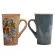 Color Glazed Ceramic Mug Creative Retro Glazed Coffee Cup Teacum Couple Cup Glass Mug