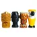 Hawaii Tiki Mugs Cocktail Cup Beer Beverage Mug Ceramic Easter Islandder Tiki Parrot Mug Bar Tool