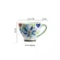 480ml Vintage Floral Pattern Mugs Ceramic Coffee Tea Cup Hand Painted Milk Milk Mugs Large Capacity Mark Art Creative Drinkware