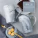 Creative Nordic Ceramic Cup Personality Trend Household Milk Cup Constellation Male Mug With Cover Spoon Coffee Cup Boyfriend