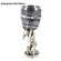 MUG SKULL Wine Glass Stainless Steel Beer Cup Stemware Coffee Mugs Creative Bar Home Decoration