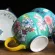 Creative Ceative Ceramic Hand-Painted Relief Breakfast Milk Coffee Cup Kitchen Drinkware Porcelain Water Mug Large Capacity Coffee Mug