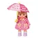 Mell Chan Raincoat Set Doll Set Mel Doll, Rain Shirt, Strawberry (Genuine Copyright, ready to deliver) Rainwear, MellChan MellChan, Barbie Rika Pontoon.