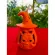 2 -sided pumpkin model, 2 colors, with flashing lights inside, decorative decorations, ready to deliver