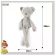 kiddtoy doll, rotten teddy, rotten doll, baby bear, baby doll, soft, cute, cuddly