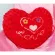 หมอนรูปหัวใจสีแดง ตุ๊กตารูปหัวใจ หมอนคู่รัก ของขวัญวาเลนไทน์ ของขวัญคู่บ่าวสาว ของขวัญวันเกิด