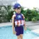 Children swimwear, revenge, American alliance, captain of the United States team, convenient wave sets, delicate drying speed, blue surface