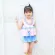 Langdieyi swimsuit Disney snow and ice