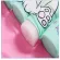 Langdieyi swimsuit Connecting cartoon hot springs Floating kitten swimsuit