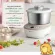 Electric powder mixer with stainless steel bowl 304 bowls, powder mixer, cake, noodle 200 watts, new discount, 1 year warranty, Bear 5l HMJ-A50B1