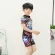 2020 new children, swimsuit, shorts, short -sleeved shorts, swimwear, personality, cool fashion style