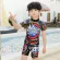 2020 new children, swimsuit, shorts, short -sleeved shorts, swimwear, personality, cool fashion style