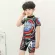 2020 new children, swimsuit, shorts, short -sleeved shorts, swimwear, personality, cool fashion style
