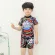 2020 new children, swimsuit, shorts, short -sleeved shorts, swimwear, personality, cool fashion style