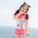 Shuai Zaiwei girl swimsuit, a tuna set, little swan pattern, comfortable fabric, unique love design, full of sporty, cold sun challenges