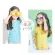Kidsumplay Girls Frill Swimsuit ชุดว่ายน้ำวันพีชกัน UV เด็กผู้หญิง