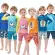 Children's swimwear Children's swimsuit, long -sleeved, sunblock, dry, fast, warm swimwear