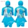 Disney Frozen ชุดว่ายน้ำเด็กหญิง ลายการ์ตูนโฟรเซ่น Frozen เจ้าหญิงหิมะ จาก NADreams Girl Swimwear ผู้หญิง ชุดว่ายน้ำ