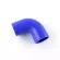 ID54mm 90 Degree Elbow Hose Bend Silicone Tube Intake Pipe