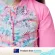 Piping Hot เซตชุดว่ายน้ำแขนยาวเด็กเล็ก หญิง มีซิปหน้า กันรังสียูวี UPF50 สี RAINBOW TIE DYE Piping Hot แบรนด์ชั้นนำจากออสเตรเลีย
