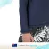 Piping Hot เสื้อว่ายน้ำเด็กเล็ก ชาย แขนยาวมีซิปหน้า กันรังสียูวี UPF50 สี NAVY Piping Hot แบรนด์ชั้นนำจากออสเตรเลีย