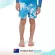 Piping Hot กางเกงว่ายน้ำเด็กเล็ก ชาย ขาสั้นแบบเชือกรูด สี OCEAN BLUE PALM Piping Hot แบรนด์ชั้นนำจากออสเตรเลีย