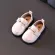 รุ่นทารกรองเท้าหนังขนาดเล็กใหม่ชายรองเท้าเด็กวัยหัดเดินทารกรองเท้านุ่ม Soled รองเท้าลำลองรองเท้า Peas