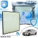 กรองแอร์ Suzuki ซูซูกิ Ciaz HEPA D Protect Filter Hepa Series By D Filter ไส้กรองแอร์รถยนต์