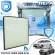 Air filter Toyota Toyota Yaris 2006-2016 HEPA D Protect Filter Hepa Series by D Filter, car air filter