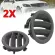 1pair AC Air Vent L/R Black for Mercedes-Benz W204 C-Class C300 C350 C630 Durable Black Plastic Car Accessories