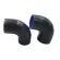 Black Silicone 90 Degree Elbow Reduce Hose 51mm To 57mm/60mm/63mm/70mm/76mm/80mm/83mm/89mm