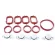 4 PCS 22mm Diesel Swirl Flap Blanks Bungs Intake Gaskets Kit for BMW M47/E46 320D 330D 530D 530D SI-A0136 Car Accessories