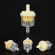 10pcs Car Motorcycle Gasoline Filter Mini Small Engine Inline Carb Fuel Gasoline Filter High Quality Car Accessories