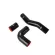 R-EP Silicone Air Intake Radiator Hose Fit for Land Rover Defender 300TDI Durite Intercooler Turbine Induction Black 3PCS