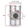 Air Flow Sensor Mount for Mazda 3 6 MAF Meter for Toyota/For Subaru/For Suzuki Maf Performance Air Intake Meter Adapters