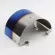 2.5-5 "Universal Cone Stainless Steel Titanium Blue Heat Shield Air Intake Filter Cover
