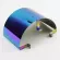 2.5-5" Universal Cone Stainless Steel Titanium Blue Heat Shield Air Intake Filter Cover