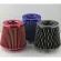 Universal Auto Car Air Filter Cold Air Intake Filter Cleaner 76mm Dual Funnel Adapter Works 76mm Air Intakes