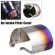 Air Intake Filter Cover Heat Shield for Racing Car 2.25 "To 3.5" Filter Universalstainless Steel Neo Chrome Silver