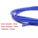 Car 4mm Blue Silicone Vacuum Hose Rubber Air Water Coolant Pipe Tube Universal