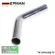 2PCS/Unit 70mm 2.75 "45 Degree Aluminum Turbo Intercooler Pipe Tube Piping L600 mm for BMW E36 M3/325i EP-up45-600-70