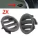 1pair Air A/C Ves Left and Right for Mercedes-Benz Plastic Durable