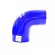 90 Degrees Reducer Silicone Elbow Hose 57mm Rubber Joiner Bend Tube Air Intake Hospital