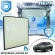 Mitsubishi Mitsubishi Mitsubishi Lancer EX HEPA D Protect Filter Hepa Series by D Filter, Car Air Force Filter