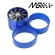 SuperCharger Turbo Air Intake Fuel Saver Fan Single Propeller - Blue High Quality